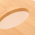 thumbnail image 4 of IFANLANDOR Bamboo Wood Tissue Box Cover for Home Office Storage White Compact Design 5.5 x 5.5 x 5.5 Inches, 4 of 8