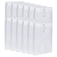 thumbnail image 2 of 24 Pack Clear Plastic Envelopes Envelopes Expandable Files Document Folders with Button & String Tie Closure A4, 2 of 8