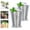 #-01Silver, variant on Mint Julep Cups with Straws Set of 2, Stainless Steel Beaded Mint Julep Cups, Mint Julep Glasses for Cocktails Mixed Drinks, Metal Cups for Beer Juice Beverage Party Bar Home Restaurant