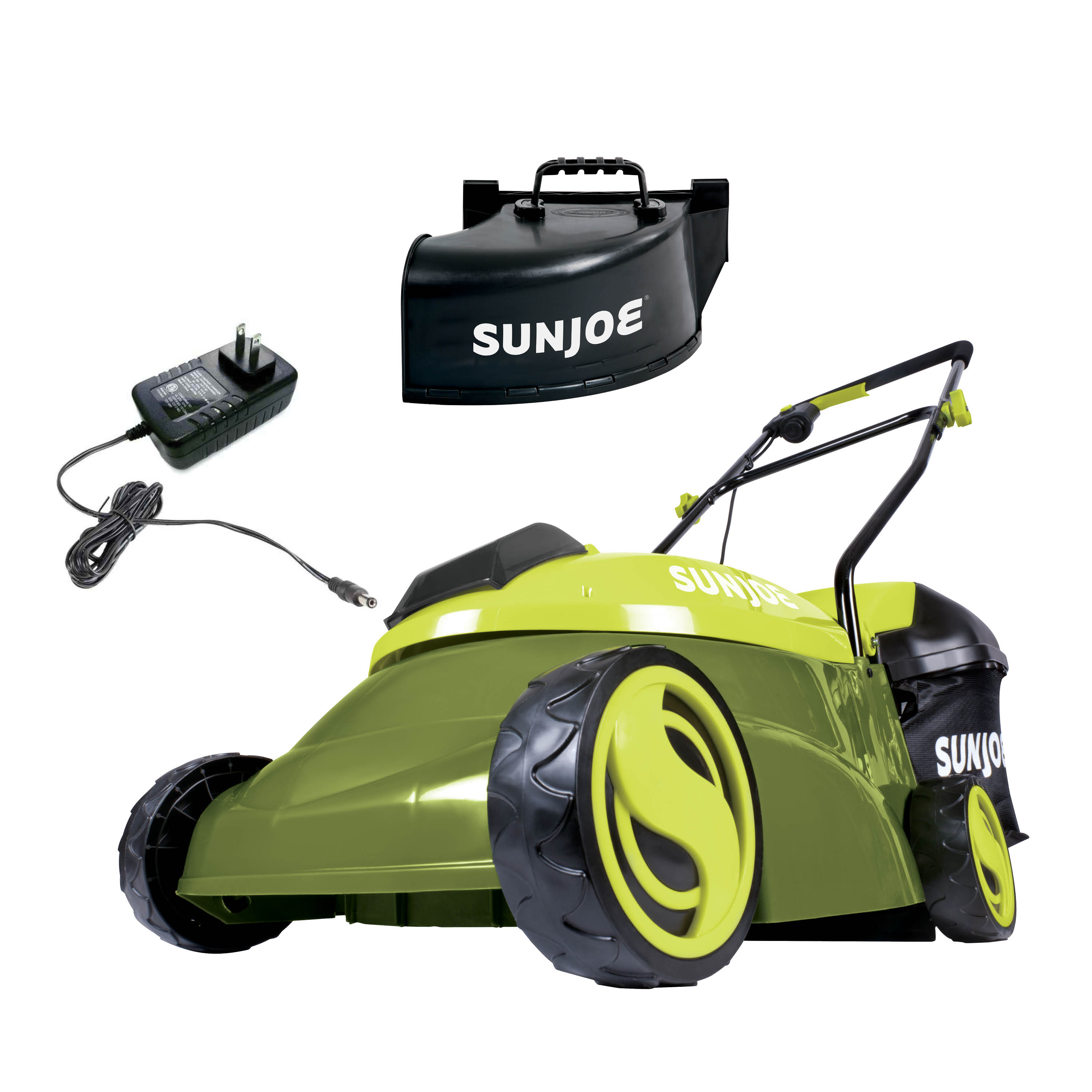 Sun Joe 28V Cordless 14" Brushless Push Lawn Mower, 3-Position, 5.0-Ah - image 3 of 12