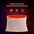 thumbnail image 3 of NIBOLOG Waist Strap Fastener Tape Self-warm Soft Touch Compression Waist Support Belt for Woman, 3 of 8
