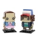 thumbnail image 3 of Mini bloques de construcción para niños, figuras de dibujos animados, personajes de Stranger Bricksheadz, colección de ladrillos, modelo de ensamblaje, regalos de juguete, 3 of 5