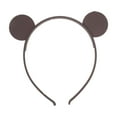 thumbnail image 4 of Unique Bargains 1 Pc Cute Frosted Bears Headbands for Women Dark Brown, 4 of 6