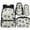 Cute Panda, variant on Yspwyqan Galaxy Purple Axolotl Backpack Set with Lunch Box Pencil Case Water Bottle Bag, 4Pcs Double Zipper Lightweight Girls Backpack Set Fits 14" Laptop for School Travel