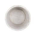 thumbnail image 3 of DII Traditional Cement Stone Flower Pot in Abstract Gold and White (Set of 2), 3 of 3