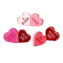 Dvumao Room Decor, Heart Shaped Wooden Valentines Day Decoration Wedding Party Ornament