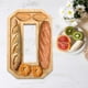 thumbnail image 3 of Bandeja de números 2025: bandeja de madera para quesos y frutas para fiestas, tabla de embutidos grande de 29 cm con marco de números rellenable para cumpleaños, aniversarios y reuniones festivas., 3 of 5