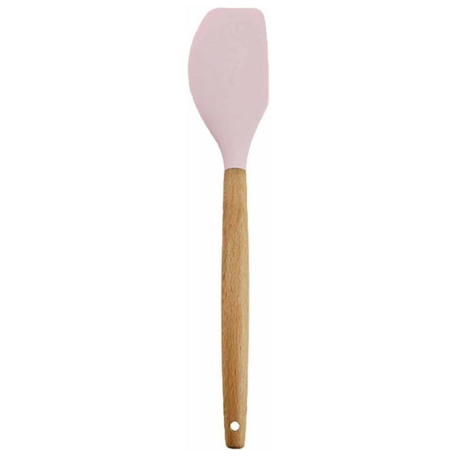 EGNMCR Spatula Wooden Spatula Cooking Utensils Non-stick Spatula Kitchenware Spatula Silicone