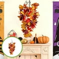 thumbnail image 3 of Wedding Fireplace Mantel Wall Hanging Maple-Leaf Garlands Artificial Fall Vine Garland for Halloween Thanksgiving Christmas Decor, 3 of 6
