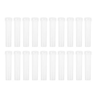 LISHINE 200 Pack Floral Water Tubes 2.8 Inch Flower Water Tubes Small  Flower Vials with Caps for Water Mini Single Floral Stem Water Tubes for  Flower
