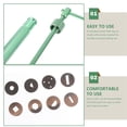 thumbnail image 2 of MasteelfCA PIXNOR Extrudeuse Portable d'Argile Polymère Sculpey Outil de Sculpture avec 20 Disques Interchangeables (Vert), 2 of 8