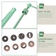 thumbnail image 3 of EeaseMX Extrusora portátil de arcilla polimérica PIXNOR, herramienta para esculpir Sculpey con 20 discos intercambiables (verde), 3 of 8