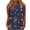 H-Multicolor, variant on Red White and Blue Tank Top Red White and Blue Tank Tops Fourth of July Tank Women Patriotic Top Women Women's Casual Independence Day Sleeveless Round Neck Tops