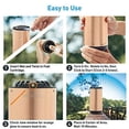 thumbnail image 4 of Thermacell Patio Shield Mosquito Repeller Metal Edition; Highly Effective Mosquito Repellent for Patio; No Open Flame, Long Lasting, Scent-Free, Bug Spray Alternative; Includes 12-Hr Refill, 4 of 9