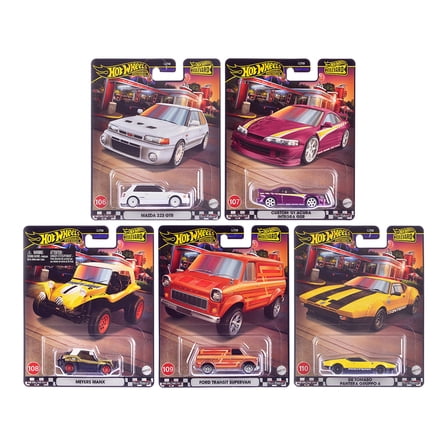 Hot Wheels Fast & Furious フルフォースセット Hot Wheels Fast & Furious: Full Force Re-Release 5 Premium All