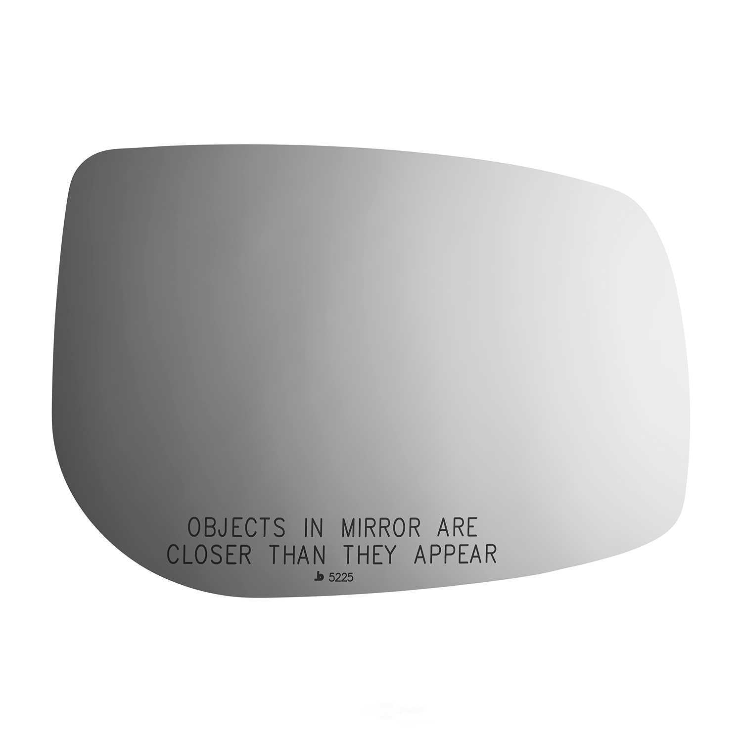 Burco Side View Mirror Replacement Glass - Clear Glass - 5225