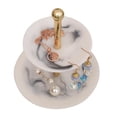 thumbnail image 2 of 4 Resina Retro Organizador s Exhibición - Estante de collares - Doble Planta Doble nivel, 2 of 9
