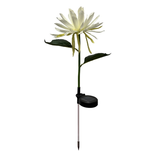 Lámpara solar de jardín Epiphyllum, lámpara LED de inserción para suelo, para decoración de patio y exterior