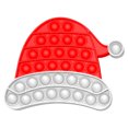 thumbnail image 1 of Antiestrés Navidad Push Bubble Funny Child Squeeze Juguetes sensoriales (sombrero) Likrtyny juguetes de los niños, 1 of 9