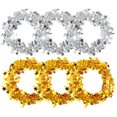 thumbnail image 1 of 6Pcs Christmas Tinsel Star Garlands Star String Garlands Sparkly Star Wire Garlands, 1 of 7