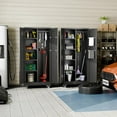 Garage Storage Metal Storage with Lockable Doors and 4