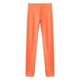 thumbnail image 3 of TiaoBug Girls' Swim Bottoms Swimming Leggings Rash Guard UV Sun Protection Beach Sports Trousers Orange 8, 3 of 7