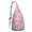 Pink-45, variant on Unicorn Sling Backpack&nbsp;- Gold Horn & Rainbow Tail Design Crossbody Bag with Hidden Pockets for Secure Storage