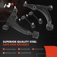 thumbnail image 3 of A-Premium 6Pcs Front and Rear Suspension Kit Lower Control Arm and Ball Joint Assembly Sway Bar Link Compatible with Suzuki Esteem 1998-2002, 3 of 8