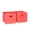2 Coral Bins, variant on 2026 new Turquoise Collapsible Fabric Storage Cubes 2 Pack Foldable Bins with Handles for Closet Bedroom Playroom Home Storage