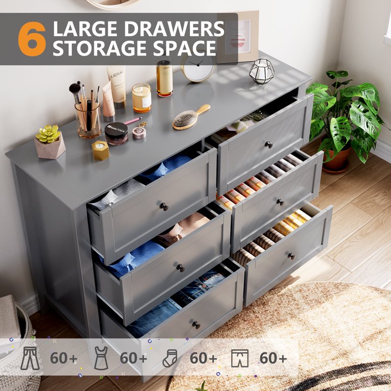 modern round dresser Edgar Round Dresser (66") Solid Oak