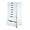 White, variant on Pemberly Row Modern Hardwood 6+2 Drawers Roll Utility Cart in Med Pine