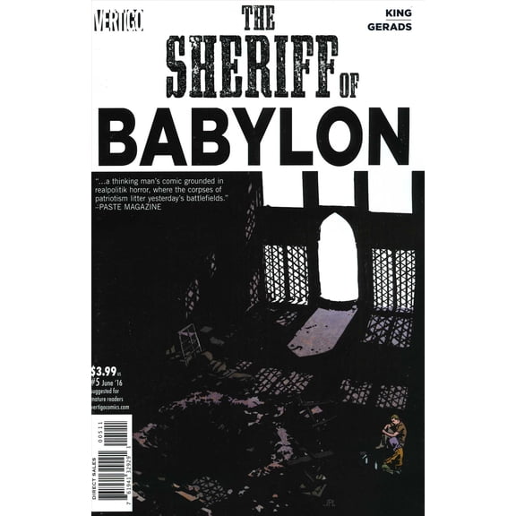 Sheriff Of Babylon, The #5 VF ; DC Comic Book