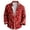 Red#men long sleeve floral button down shirts, variant on Men'S Long Sleeve Floral Button Down Shirt Vintage Pattern Printed Boho Collared Shirts Oversized Trendy Hippie Navy,XXL