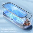 thumbnail image 4 of Ultrasonic Cleaner Portable Ultrasonic Jewelry Cleaner 300ML Professional Ultrasonic Cleaning Machine for Glasses Jewelry Rings Necklaces Coin Watches Dentures, 4 of 10