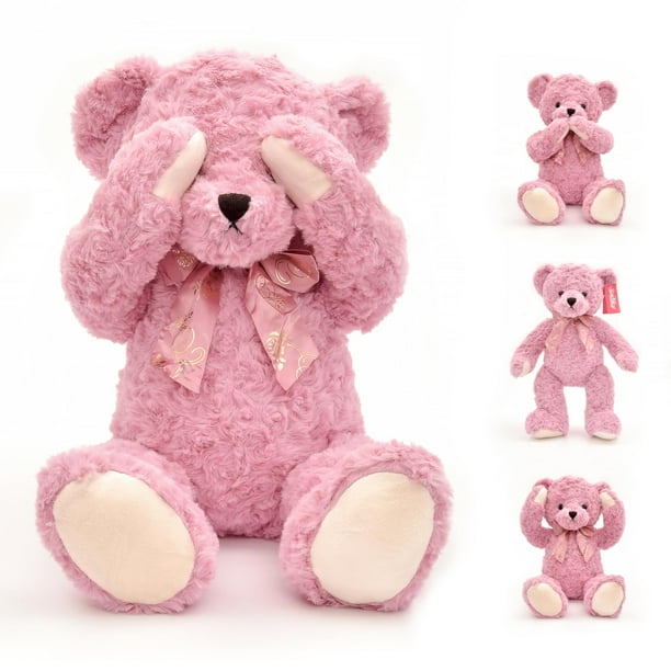 Oso de peluche Suepcuddly de 20 pulgadas para niñas