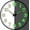 White, variant on VIB Modern Silent Wall Clock, 10inch Non-Ticking Analog Battery Operated Clock with Large Easy-to-Read Number Tempered Glass Decorative Wall Clocks for Living Room Bedroom Kitchen Gym, Black Gold