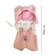 thumbnail image 5 of Ropa de muñeca de felpa para ropa de muñeca de 38cm,Accesorios de muñeca de felpa,Mono cómodo de camisa de muñeca con sombrero de dibujos animados, 5 of 8
