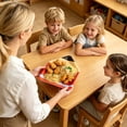 thumbnail image 4 of 10-Pack Pencil Shaped Paper Plates - Back to School Party Supplies, Cute School-Themed Disposable Trays for Classroom, Picnic & First Day Celebrations, 4 of 5