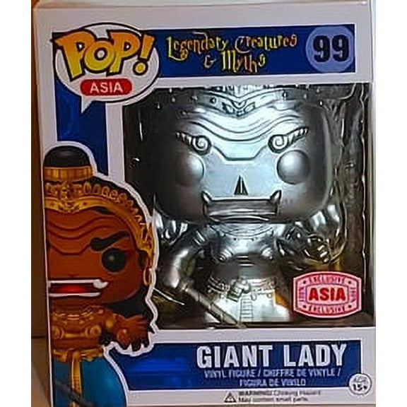 Funko POP! Asia Legendary Creatures & Myths Giant Lady #99 [Silver] Exclusive