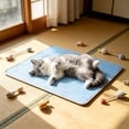 thumbnail image 7 of Cooling Mat for Dogs Cats Portable Pet Cooling Pad Non Slip Washable Large Puppy Ice Pad for Crate Sofa Floor Hot Weather Relief, 7 of 7