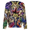 thumbnail image 2 of Yu-Gi-Oh Anime Unisex Pullover Hoodie Fashion Round Neck Sweatshirts Sweater For Mens Womens, 2 of 6