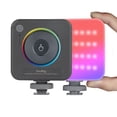 thumbnail image 1 of Lámpara de vídeo SMALLRIG P108 RGB 360° a todo color con 3 zapatillas frías, 1 of 9
