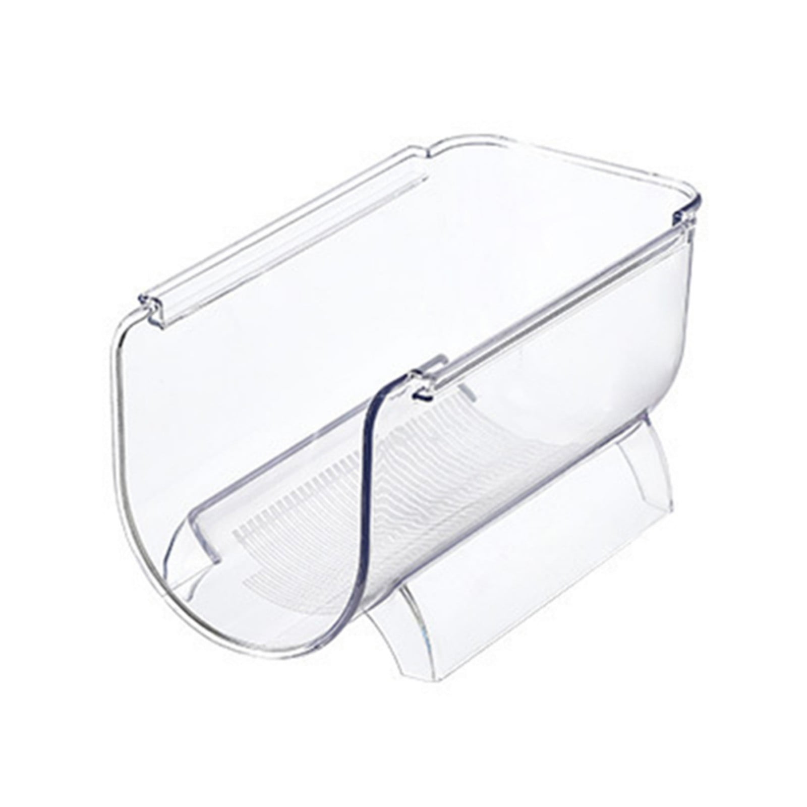 Stackable Plastic 1 Bottle Refrigerator Wine Rack Kitchen Storage