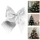 thumbnail image 5 of 24pcs Navidad Glitter Bowknots Colgantes decorativos Árbol de Navidad Bowknots Colgantes, 5 of 5