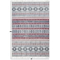 thumbnail image 3 of Casavani Living Room Rug Outdoor Garden Durrie,Red 2.6x8 feet, 3 of 6
