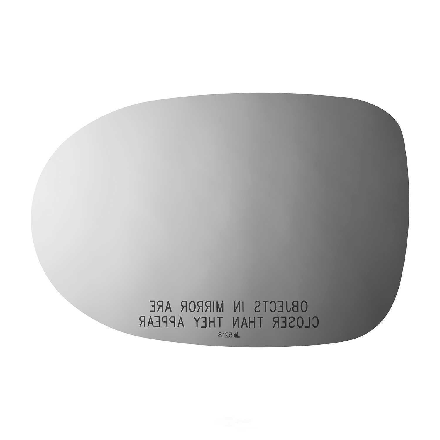 Burco Side View Mirror Replacement Glass - Clear Glass - 5218