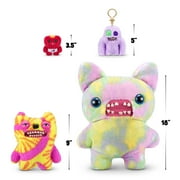 Fuggler Baby Fugg 3.5 inch (Munch Munch), Funny Ugly Monster Soft Plush Collectible Toy by ZURU