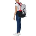 thumbnail image 4 of Nintendo Super Mario Bros. Unisex 18" Laptop Backpack, Grey Black, 4 of 5