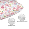 thumbnail image 3 of Kdxio Cotton Pillow Cases Pillowcases,Soft and Breathable Bedroom Pillow Cases-Cute Pig, 3 of 8