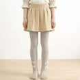 thumbnail image 2 of Bovxnpu Girls Leggings Kids Girls Knit Cotton Bow Tights Dance Leggings Bottoms, 2 of 8